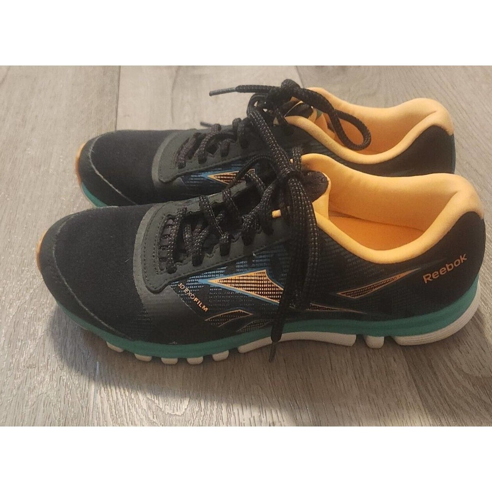 Reebok 3D Ultra Lite Lace Up Athletic Training Shoe Womens Size 7.5 Black - Picture 2 of 16